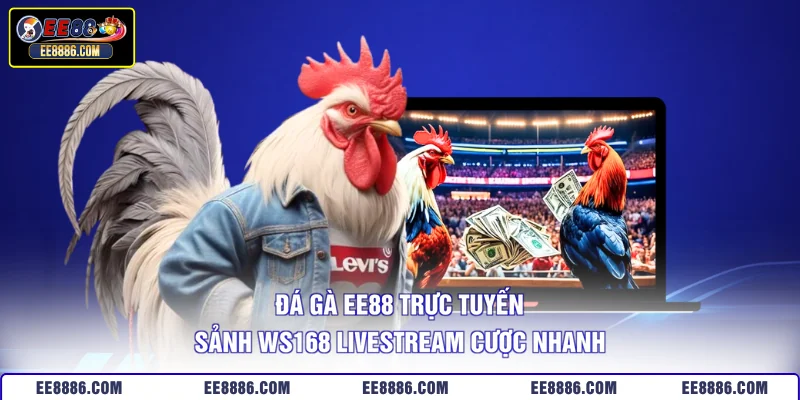 Đá Gà EE88 Trực Tuyến - Sảnh WS168 Livestream Cược Nhanh